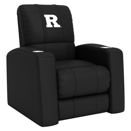 Dreamseat Home Theater Recliner with Rutgers Scarlet Knights White Logo XZ418301RHTCDBLK-PSCOL13816